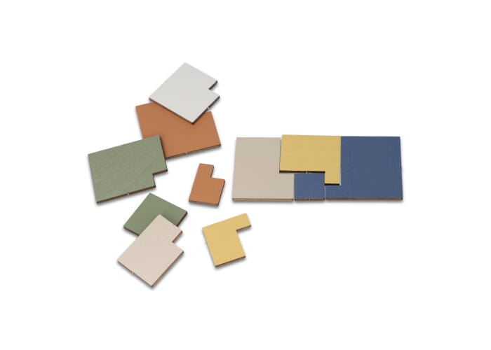 Sac de sport promotionnel en rPET recyclé Koli Assortiment fluorescent